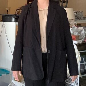 a new day Women's Black Blazer
